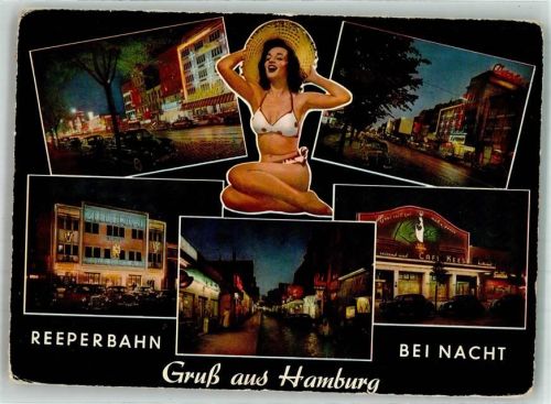 St. Pauli Die Reeperbahn bei Nacht Fotograf Hans Hartz Verlag Hans Andres
