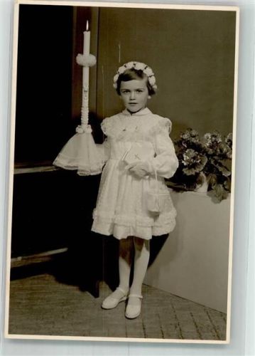 94209 W8370 Regen 1961 FOTO KEINE AK Ort lt. Fotograf Stoiber Konfirmation
