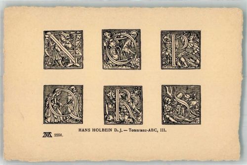 Hans Holbein Totentanz ABC III