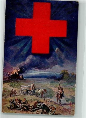 1916 Krankenwagen Verwundete Sanitäter WK I