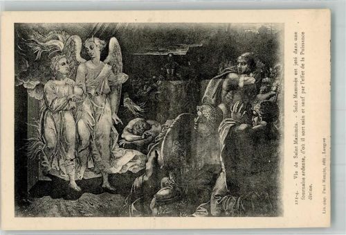 Saint-Mammes Legende Engel Erscheinung