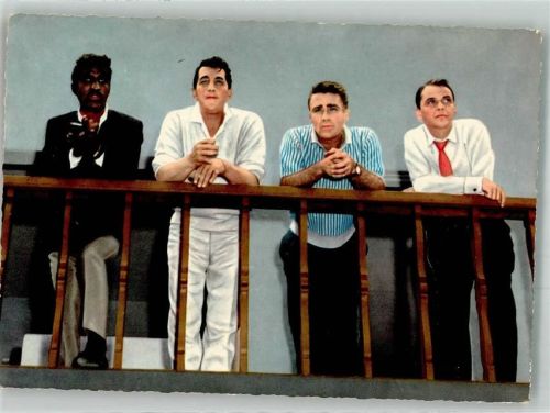 Sammy Davis jun. Dean Martin Peter Lawford Frank Sinatra Krüger Postkarten 902/193