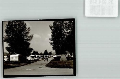 Waging Campingplatz am Waginger See Foto Original aus Archiv eines Ansichtskartenverlags Ort handschriftlich