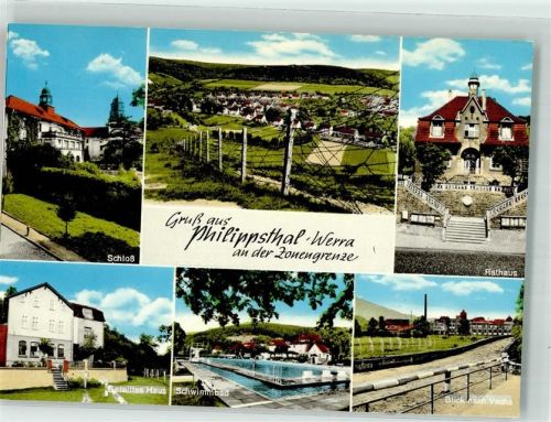 Philippsthal Rathaus Schloss Vacha Schwimmbad