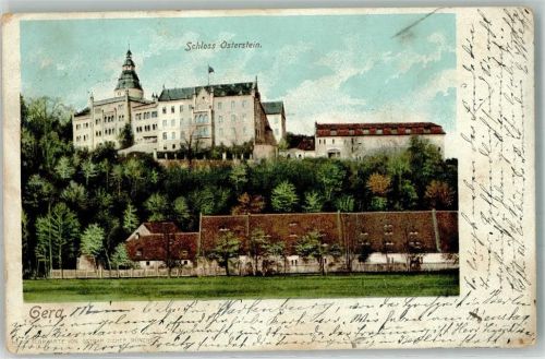 Gera 1906 Schloss Osterstein