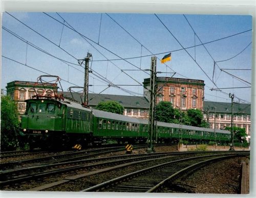 Mannheim Eisenbahn Elektro-Schnellzuglokomotive E 04 020 Schloss