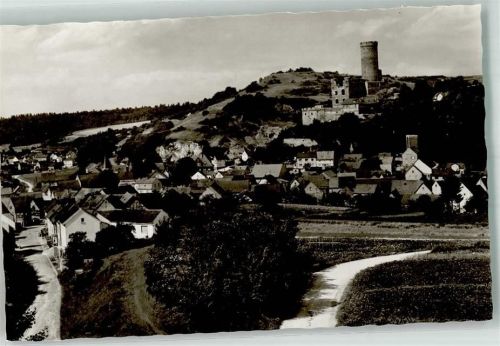 Burgschwalbach Burg Schwalbach über den Dächern der Altstadt