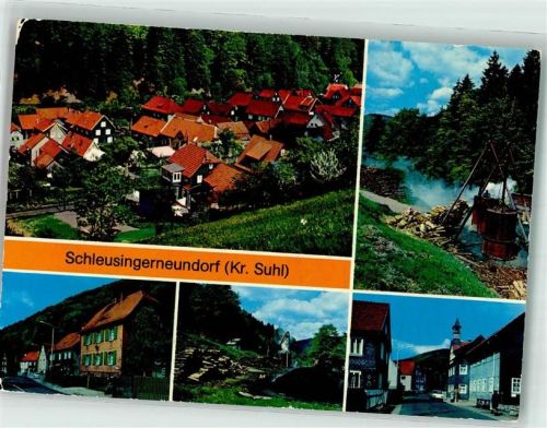 Schleusingerneundorf Köhlerei Rathaus Hauptstrasse