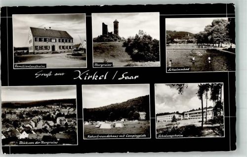 Kirkel Familienlandheim Burgruine Schwimmbad Schulungsheim
