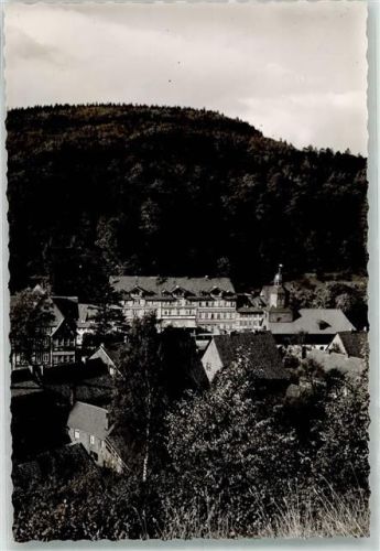 Bad Grund Kirche Ort handschriftlich Foto Original aus Archiv eines Ansichtskartenverlags