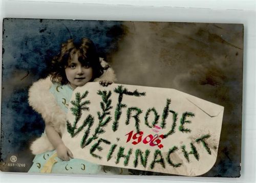 1906 Jahreszahl 1906 Kind Rotophot S. -839-7260