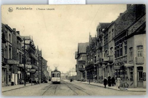 Middelkerke Leopold-Straße, Straßenbahn