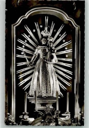 St. Peter Wallfahrtskirche Madonna am Hochaltar Maria Lindenberg