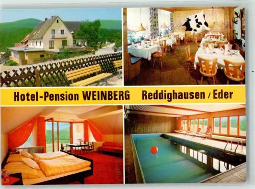 Reddighausen Hotel Pension Weinberg Hallenbad