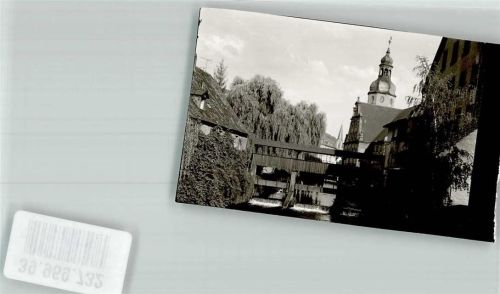 76275 W7505 Ettlingen FOTO KEINE AK mit Albwehr und Rathaus Foto Original aus Archiv eines Ansichtskartenverlags Ort handschriftlich