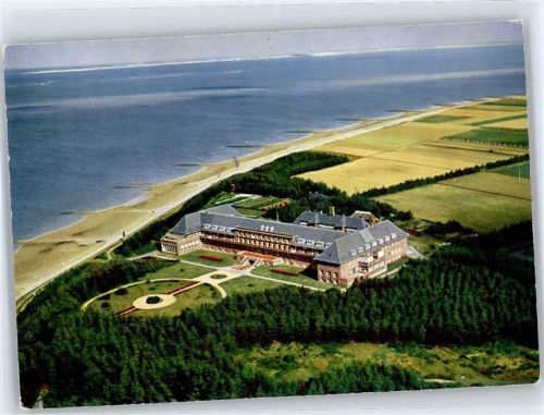 25938 W2270 Wyk auf Föhr - Sanatorium Utersum , Fliegeraufnahme