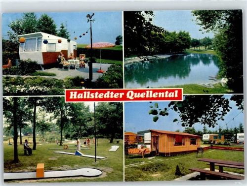 27211 W2830 Hallstedt - Hallstedter Quellental, Campingplatz, Minigolfplatz
