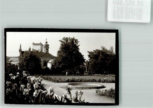 Rastatt Parkanlage mit Kapelle Maria Einsiedeln Foto Original aus Archiv eines Ansichtskartenverlags Ort handschriftlich