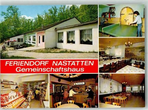 Nastätten Feriendorf Tischtennis Geschäft Gasthaus