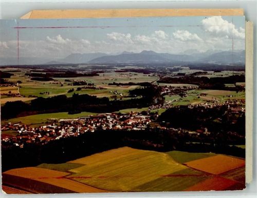 Altenmarkt Fliegeraufnahme Ort handschriftlich Foto Original aus Archiv eines Ansichtskartenverlags