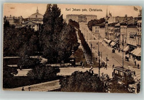 Oslo Straßenbahn Karl Johans gate