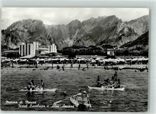 Marina di Massa Schwimmbad Strand Hotel Excelsio Vera Foto