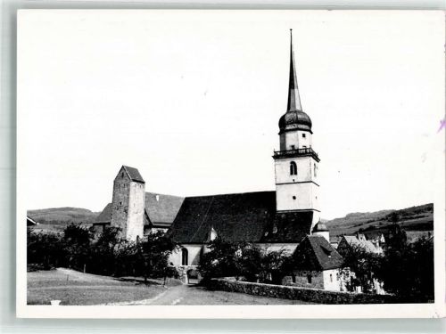 Fladungen mit der Kath. Pfarrkirche St. Kilian und Pulverturm Ort hanschriftlich