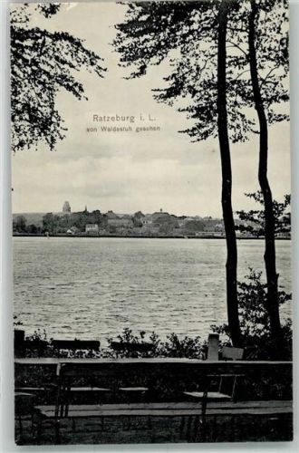 Ratzeburg 1918 Von Waldesruh gesehen