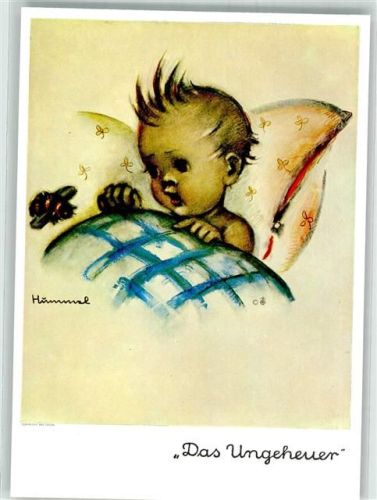 Kleines Baby hat Angst vor einer Hummel Verlag Josef Müller Nr. 5218