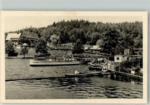 Zschopau Talsperre Kriebstein Bootsstation