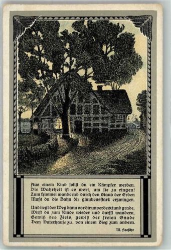 Spruch v. M. Feesche Bischof u. Klein Nr. 4328