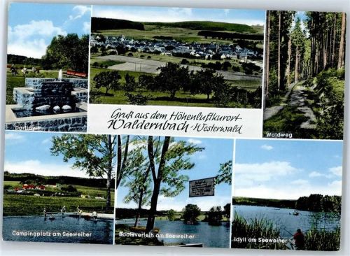 35794 W6296 Waldernbach - Campingplatz am Seeweiher