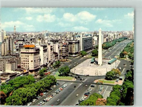 Buenos Aires Denkmal Avenida Nueve de Julio