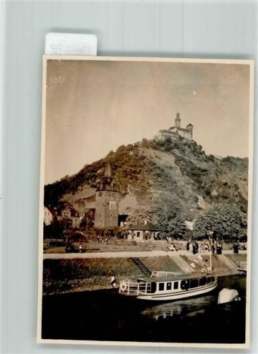 Braubach Marksburg Fahrgastschiff