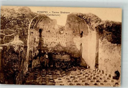 Pompei e Scavi Denkmal Terme Stabiane
