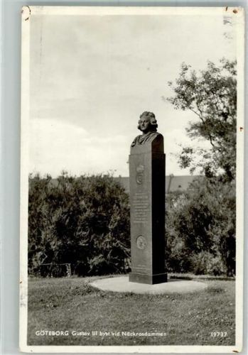 Göteborg Denkmal Gustav III.