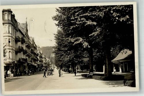 Bad Nauheim 1931 Parkstrasse Auto