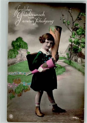 Kind Schultüte Ranzen NPG 996/1