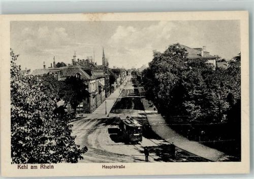 Kehl Straßenbahn Hauptstrasse