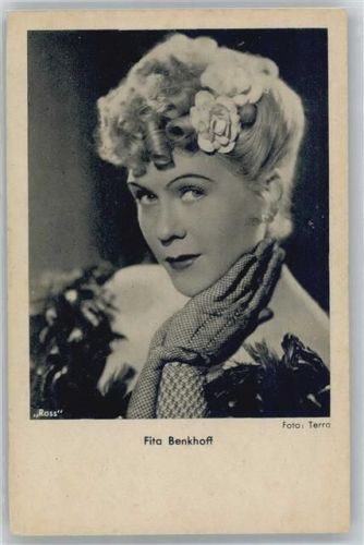 Benkhoff, Fita Filmschauspieler