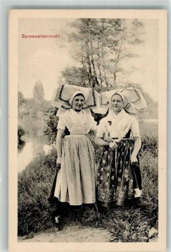 Lübbenau 1911 Verlag Seibt Br. 5964 Zwei Frauen in Tracht