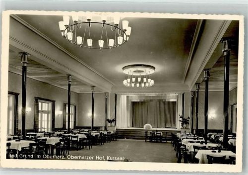 37539 W3362 Bad Grund , Harz - Hotel Oberharzer Hof Kursaal