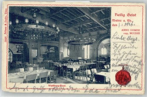 55116 W6500 Mainz a Rhein - Wartburg-Saal