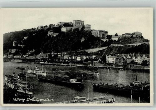 Koblenz Festung Ehrenbreitstein Schiffbrücke