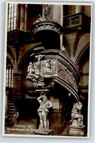 Freiberg Meisterkanzel im Dom