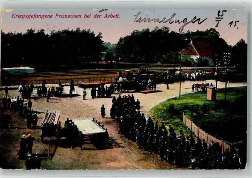 1915 Franzosen bei der Arbeit