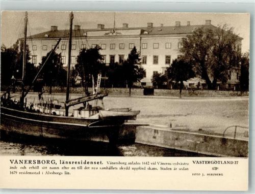 Vänersborg Hafen Schloss