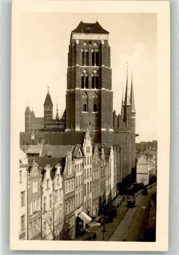 Danzig Gdansk Foto AK Kirche St. Marien