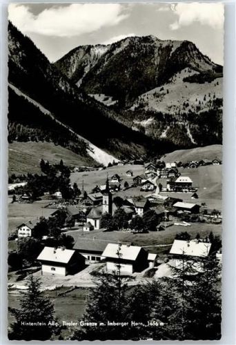 Hinterstein Kirche, Ortsansicht
