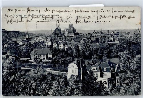 Erfurt Gesamtansicht
